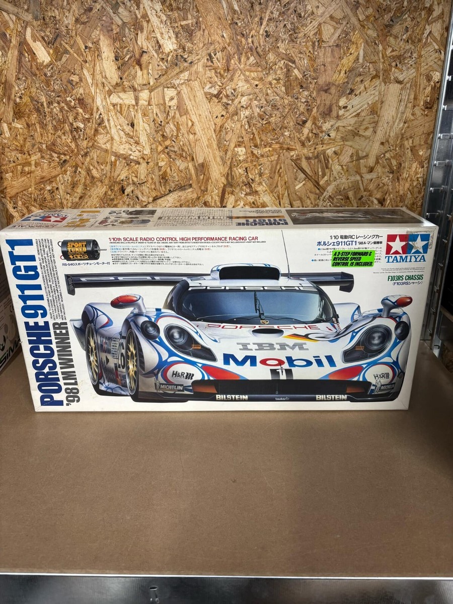 タミヤ 1/10 RCカー ポルシェ911GT1（F103RSシャーシ） 【公式通販】