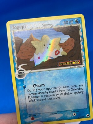 Pokemon EX Dragon Frontiers - Togepi Delta Species 41/101 Pokemon EX Dragon Frontiers - Togepi Delta Species 41/101