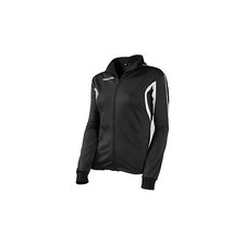MACRON SIBILLA LADIES TRACKSUIT JACKET - BLACK/WHITE - XXS