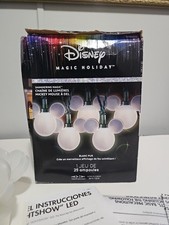 Disney Shimmering Magic Light String, Pure Wh...