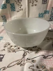 Vintage Anchor Hocking Fire King White Milk Glass 7" Mixing Bowl Smooth