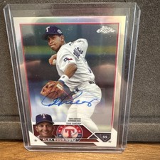 2023 Topps Chrome Update Alex Rodriguez Legend Auto #/50 Rangers