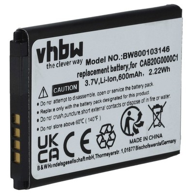 Akku für Alcatel One Touch OT-208 OT-228 OT-223 OT-109 OT-213 OT-209 600mAh