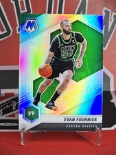 Evan Fournier, 2020-21 Panini Mosaic, Silver Prizm, # 132