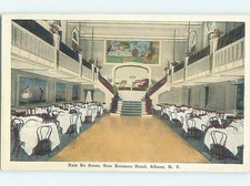 Unused W-Border KENMORE HOTEL RESTAURANT Albany New York NY : clearance hs5041