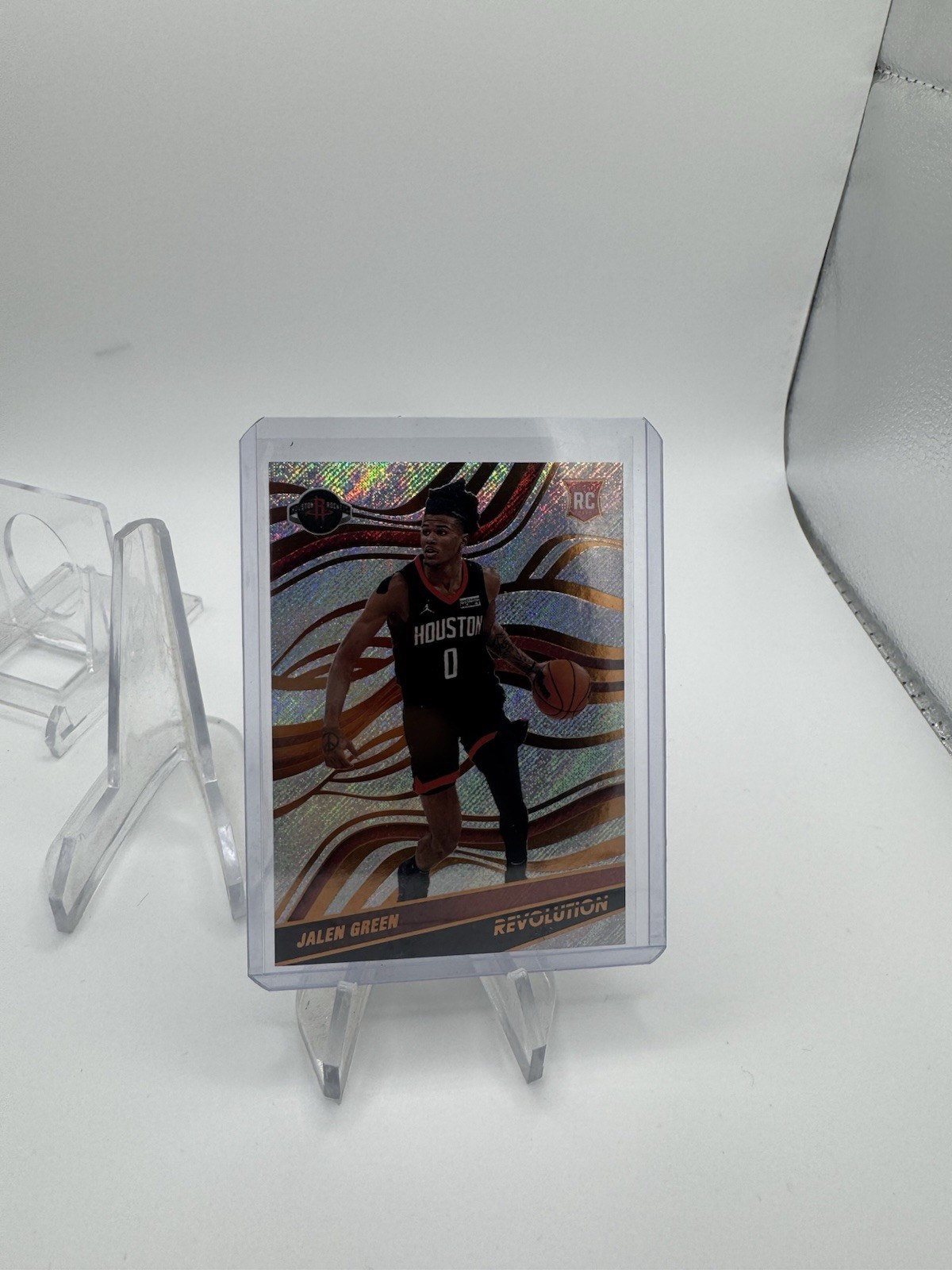 JALEN GREEN 2021-22 PANINI REVOLUTION #115 RC ROOKIE HOUSTON ROCKETS