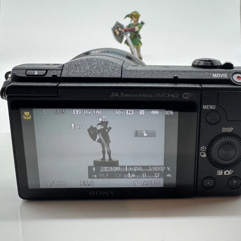 Sony Alpha a5100 Black Mirrorless 16-50mm Lens Multi-Language w/ Charger Japan - Image 3 of 4