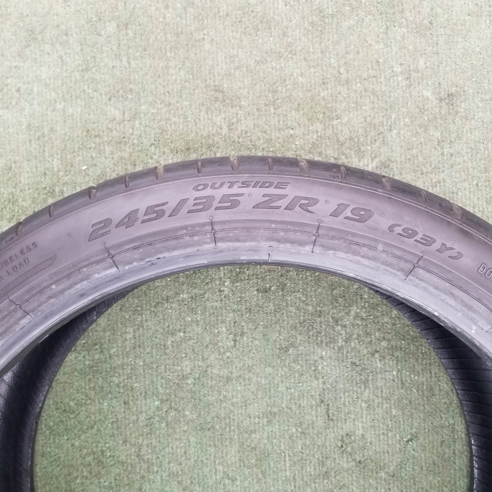245/35R19 Pirelli P Zero Corsa PZC4 Tires MC McLaren Front 93Y 245/35ZR-19 90%