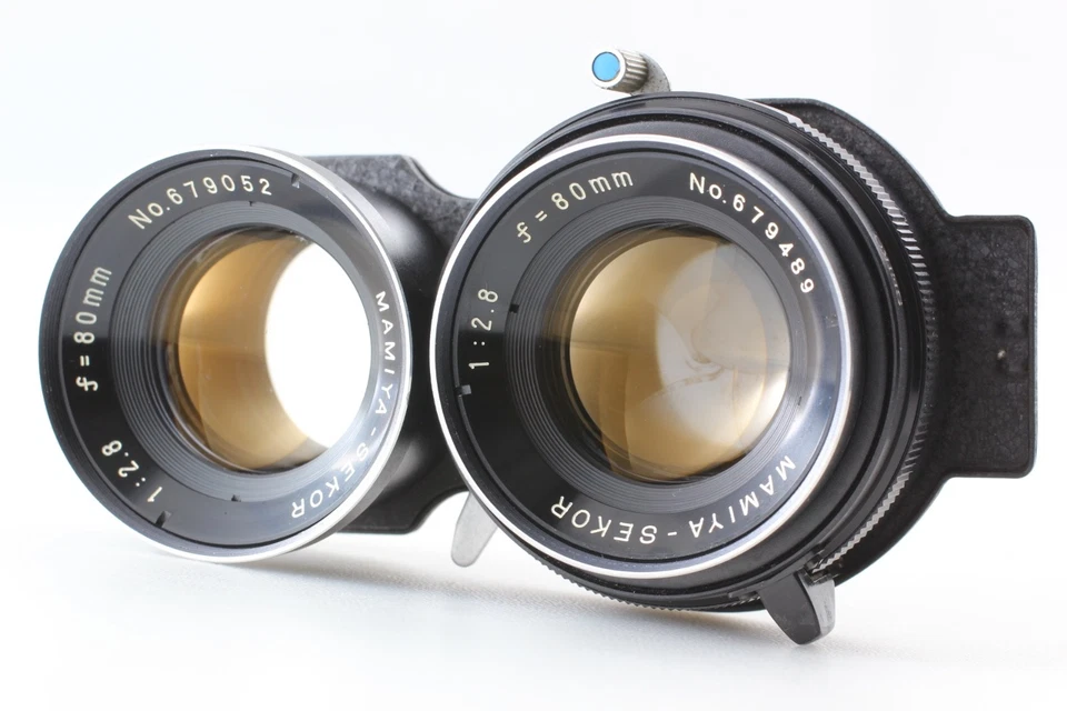 Blue Dot【 Exc+5 】 Mamiya C330 Pro Sekor 80mm F2.8 6x6 TLR Film Camera From JAPAN - Image 2 of 4