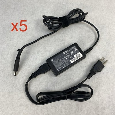 HP HSTNN-LA35 45W 19.5V 2.31A 7.4mm Barrel Tip Charger AC Adapter (Lot of 5)