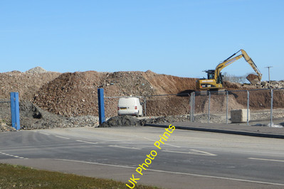 Foto 12x8 Graben tief Donaghadee Bauarbeiten im North Down/Ard c2016
