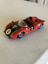 Mercury Alfa Romeo 33 143 Scale Die Cast Model Red Italy 24 No Box
