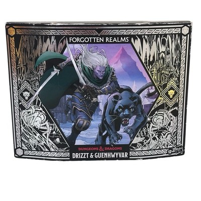 Dungeons & Dragons Drizzt + Guenhwyvar Figure Forgotten Realms Pulsecon 2020 Rea