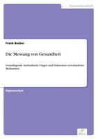 Frank Becker | Die Messung Von Gesundheit | Taschenbuch | Deutsch (2001)