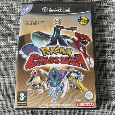 Pokemon Colosseum & Box Rubin & Saphir Nintendo Gamecube PAL