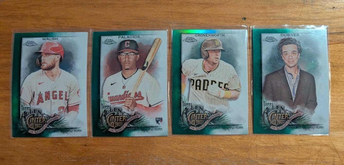 2022 Topps Allen & Ginter Chrome Green/99 Blue/150 Magenta/199 refractors pick