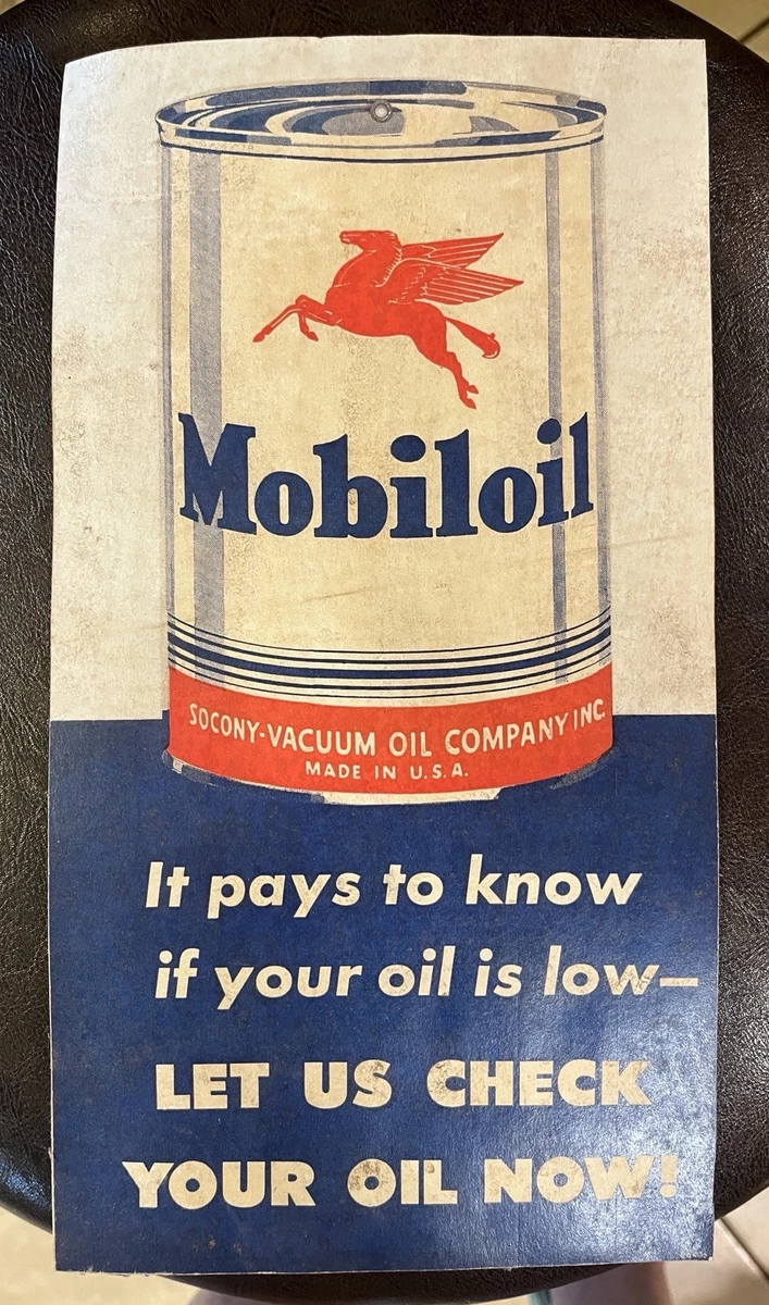 Vintage Mobil Gas Signs In Mobil Gas & Oil Advertising for sale | eBay