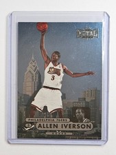 Allen Iverson 76ers 97-98 Metal Universe, Championship Preview #26 🔥