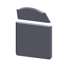 Feuerraumauskleidung Passend für Morsö 7943** Kamin & Ofen 2-teilig