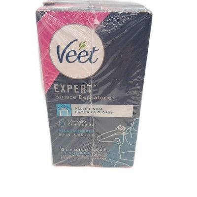 Veet Haarentfernung Streifen Körperpflege Expert 48 Stück sanfte Pflege empfindl