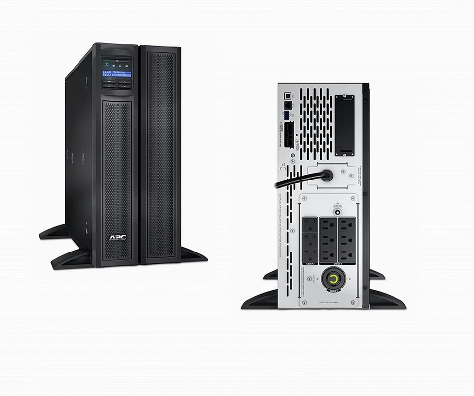 APC SMX3000LV Smart-UPS X 3000VA 2700W 120V LCD Rack/Tower 4U Power Backup NOB - Image 2 of 4