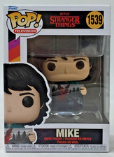 Funko Pop! Stranger Things Mike #1539 With Wills Painting With Pop Protector