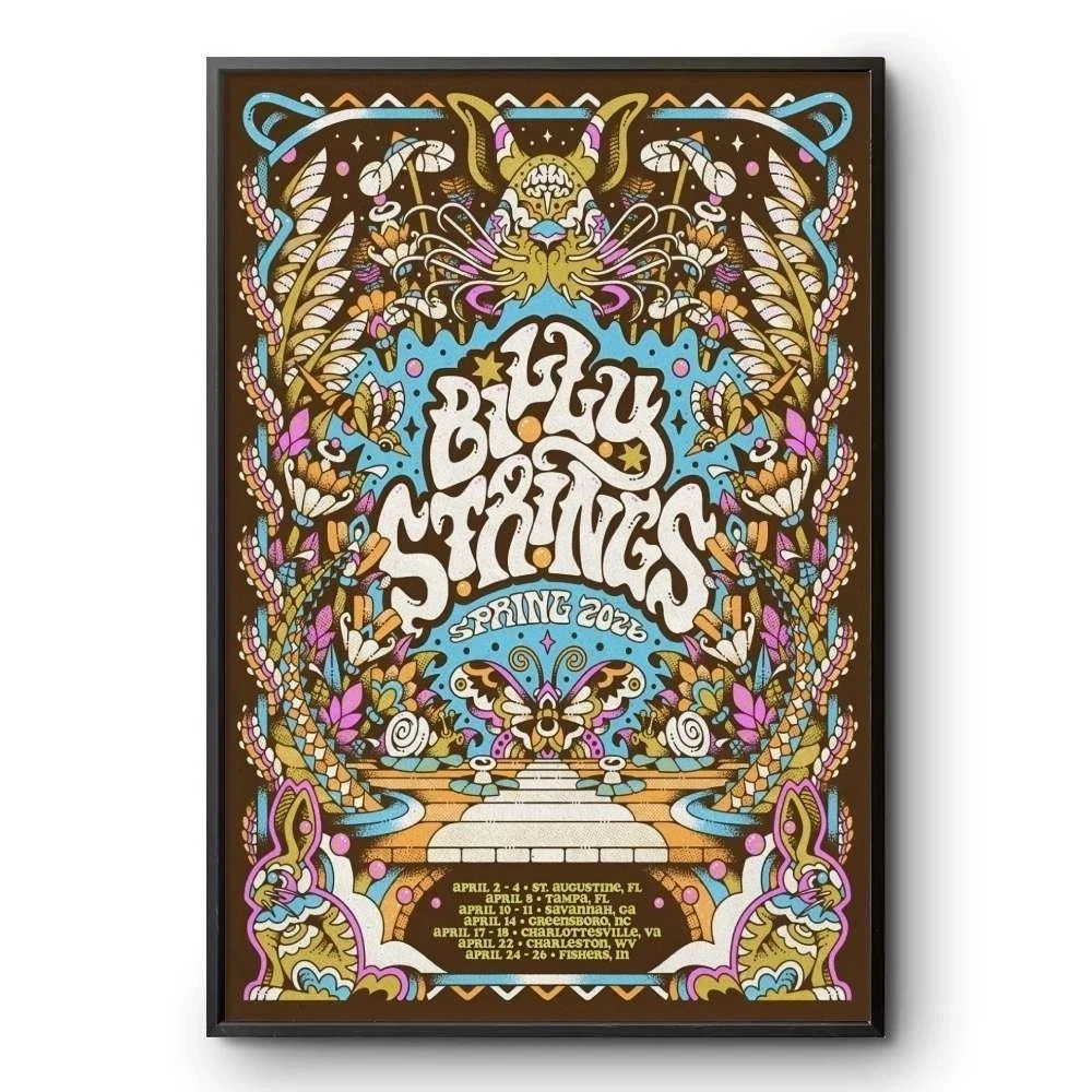 Billyy Strings Spring Tour 2026 Poster