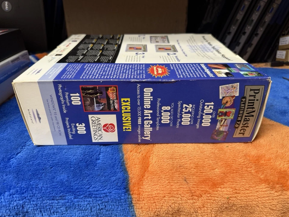 Vintage PrintMaster Platinum 7 Office Production Software On CD - Image 2 of 4