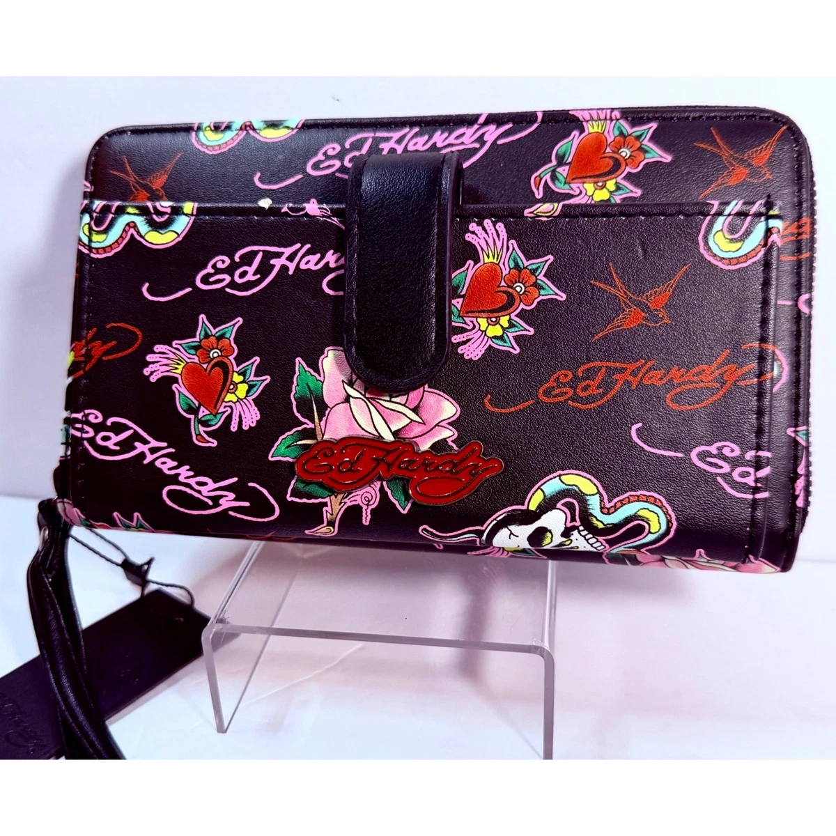 Ed Hardy Zip-Around Wallets for Women for sale | eBay
