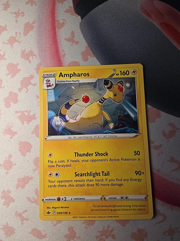 Ampharos 049/198 Swsh06: Sword & Shield - Chilling Reign Regular - Image 2 of 4