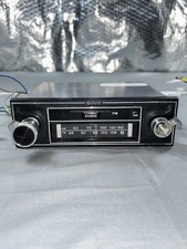 Vintage Clarion Pe-624a Black Under-dash Car Stereo Amfm Radio Japan 12v Vintage Clarion Pe-624a Black Under-dash Car Stereo Amfm Radio Japan 12v
