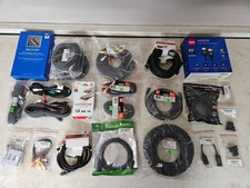 A/V, HDMI, S-Video Cables and Adaptors 26 Pieces - Electronic Lot