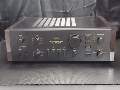 SANSUI AU-D607X Integrated Amplifier Used Audio Receiver 80s Vintage