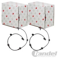 2X NK ABS-SENSOREN Hinten Passend FÜR Links+Rechts | 295236