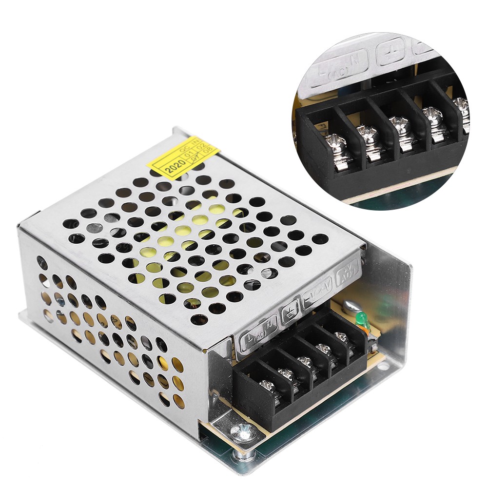 Switch Power Supply Driver Adapter DC12V Aluminum Alloy LED Screen Light Bar UK