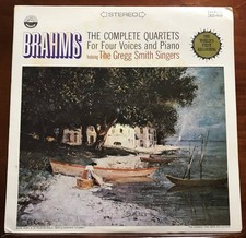 [Unopened] US EVEREST 3249  Brahms Quartet Collection Greg Smith Singers  US Pre