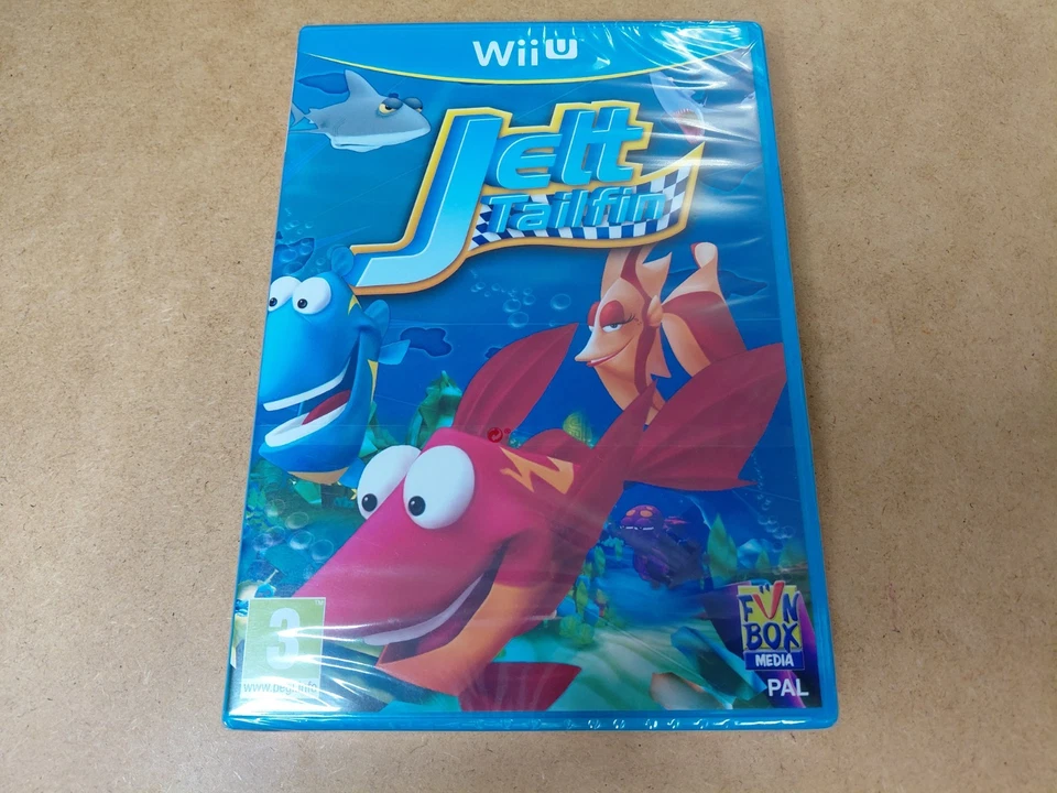 Jett Tailfin (Nintendo Wii U) Brand New and Sealed Game, PAL, PEGI 3 - Image 3 of 4
