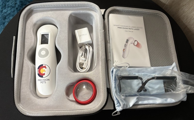 Laser Therapy Device Precision Pets Smart Handheld - Dogs Cats Pain Relief Etc