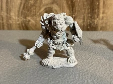 A29046 UNKOWN FANTASY METAL MINIATURE WARRIOR BEAST TROLL YHETTI