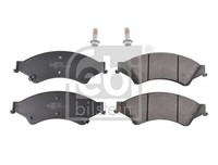 Vorderachse Febi Bilstein 170380 Bremsbelagsatz, Scheibenbremse FüR Ford,Ford AS