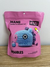 The Woobles 'MANG' BT21 Beginners Crochet Kit Unopened w/ Hook