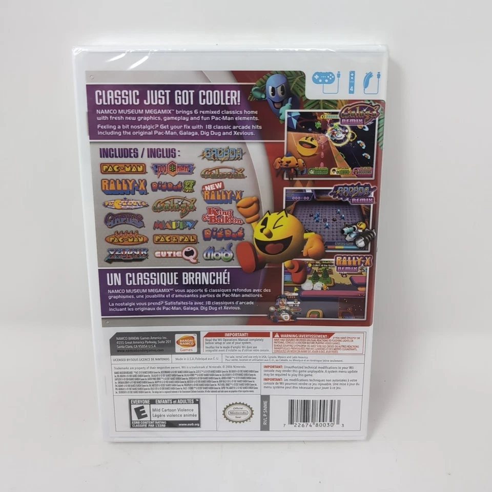 Bundle: Trauma Center New Blood & Namco Museum Megamix (Nintendo Wii) New Sealed - Image 4 of 4