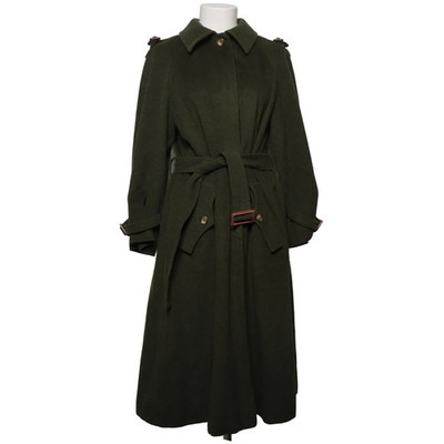 MaxMara, Mantel, Damen, Größe: 44, Grün, Fischgräte #CfP