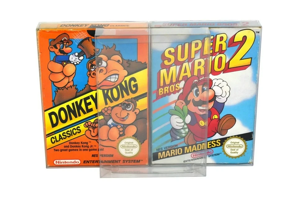 10 x housse de protection de jeu Nintendo NES housse de protection REF430 - Photo 1/1