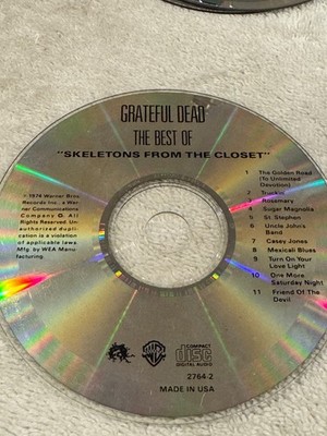 Skeletons from the Closet: The Best of Grateful Dead - CD ONLY IN GOOD CONDITION