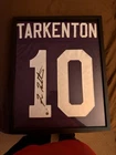 Fran Tarkenton Signed Minnesota Vikings #10 Football Jersey AI Global COA