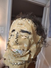 Mumified Skin Mask made from latex And Paper ...