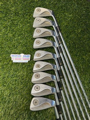 Wilson 1200 Irons Set 2-PW Steel Stiff Flex Original Grips RH