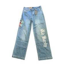 Ed Hardy Jeans Womens Size 28 Blue- Vintage B...