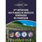 Lambert Repertoire of Generic Muselet Plaques of Champagne 2025.
